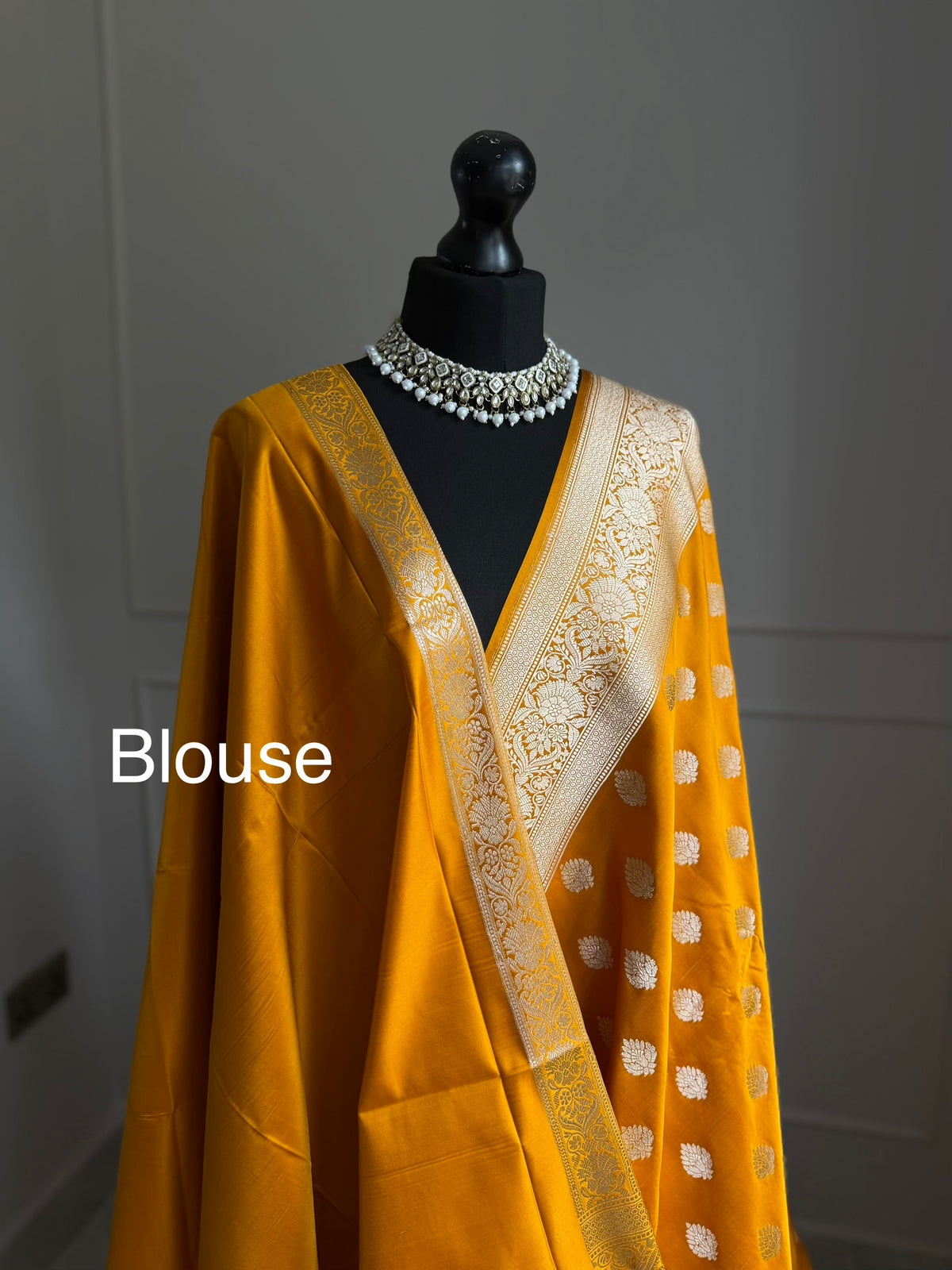 Banarasi Katan silk saree in sandalwood